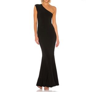 Black maxi dress